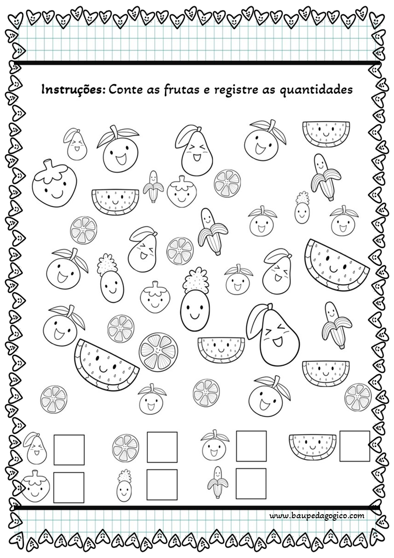 Atividades de Matemática Educação Infantil - Educação Infantil